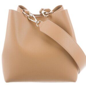 Leatherology Crossbody Bucket Bag - Elizabeth Small Crossbody Bucket Bag